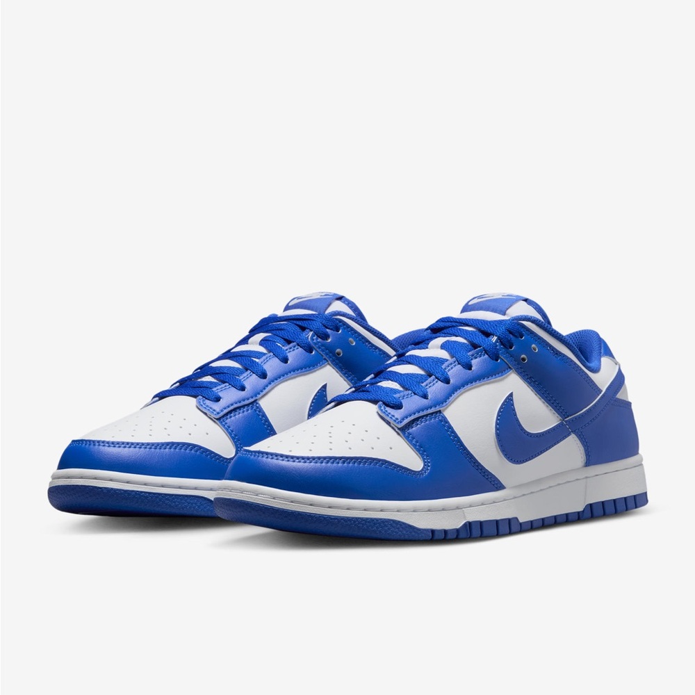 NIB Nike Dunk Lows Retro Royal Blue and White